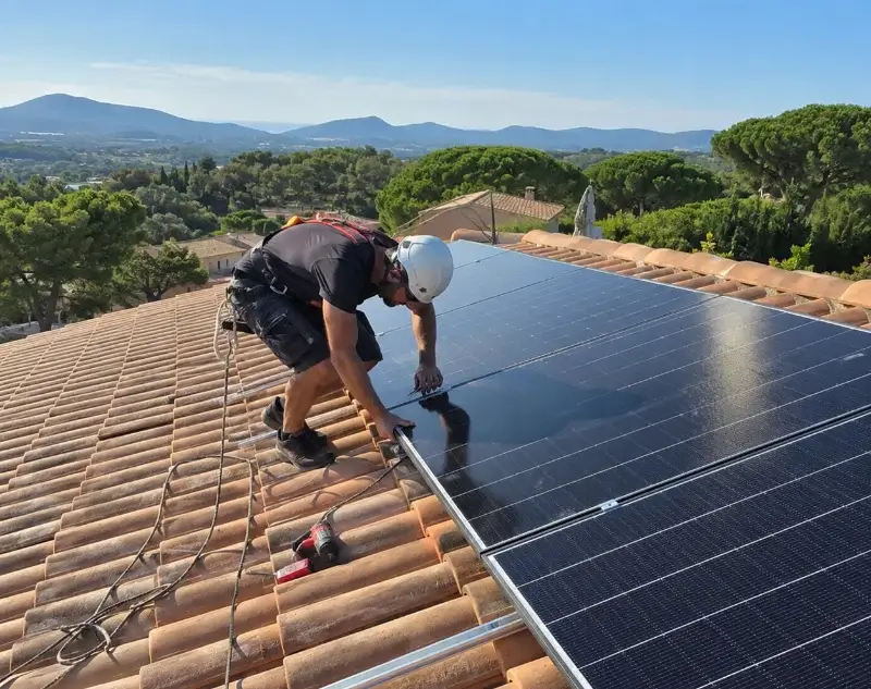 Installateur panneaux solaires Albon — pose photovoltaïque sur toiture