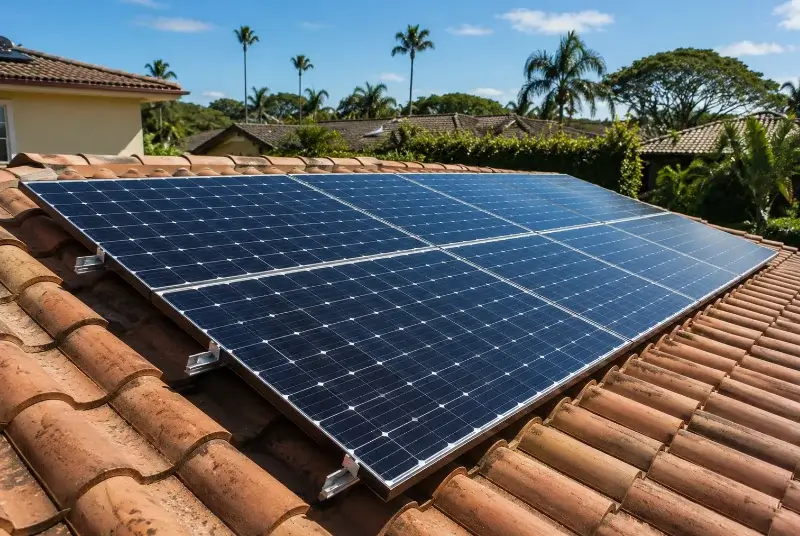 Installation de panneaux solaires à Albon